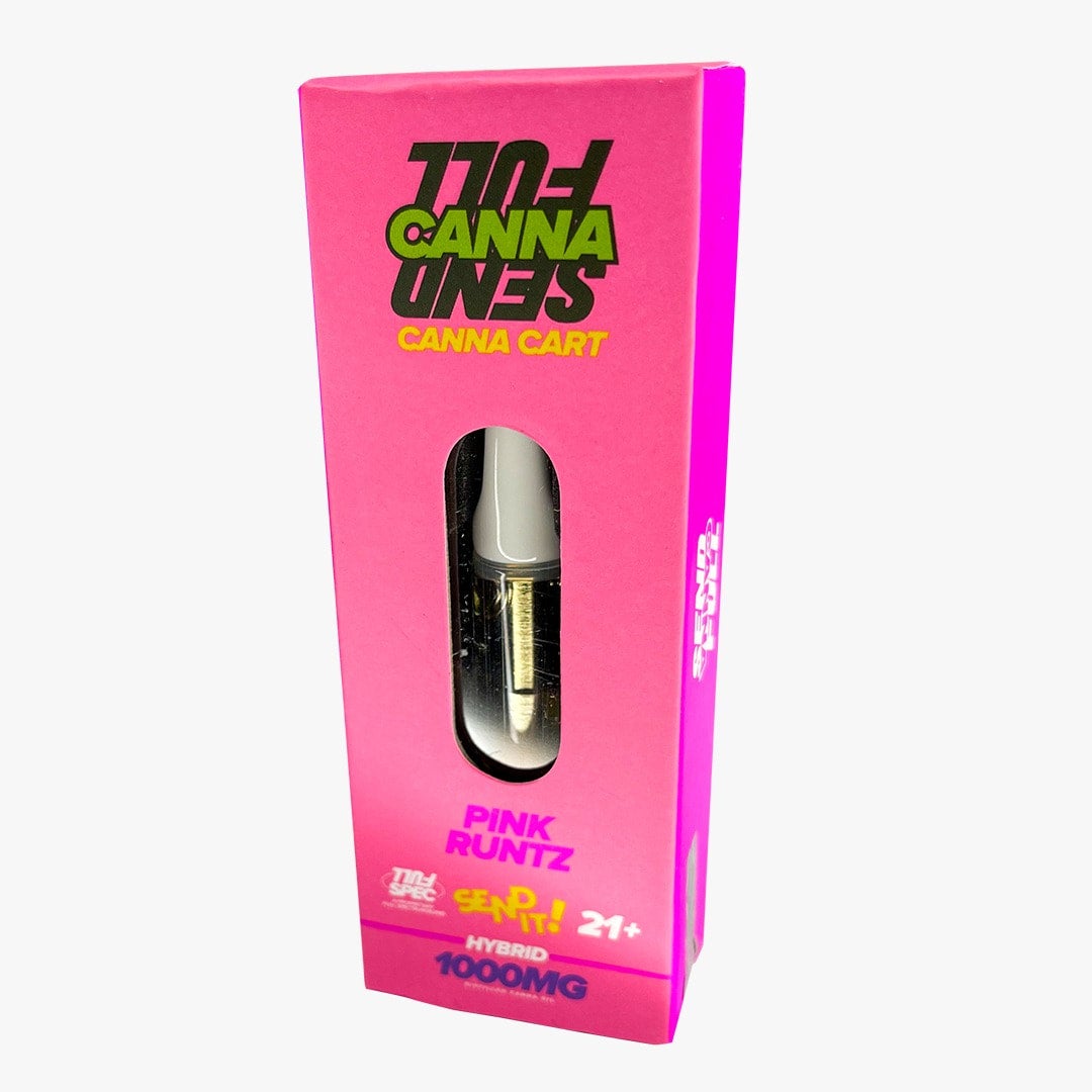 PINK RUNTZ CARTRIDGE 1000MG | NOW WWW.SENDITCANNA.COM